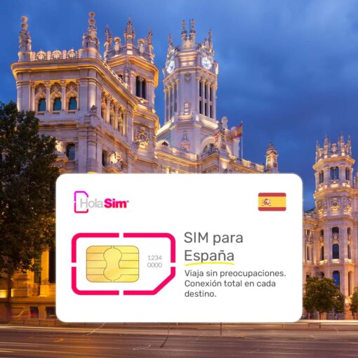 Chip o SIM Card Espana
